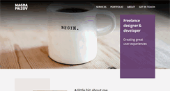 Desktop Screenshot of magdawebdesign.com